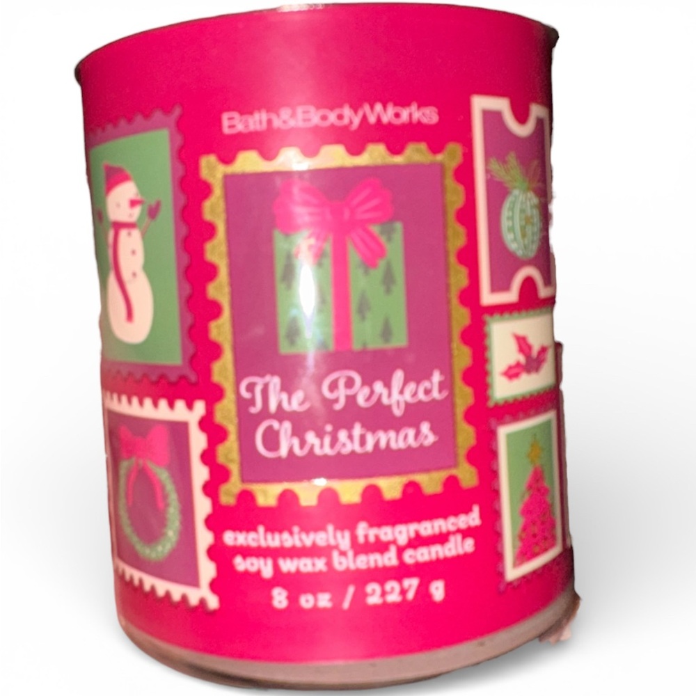 Bath & Body Works "The Perfect Christmas" single-wick candle